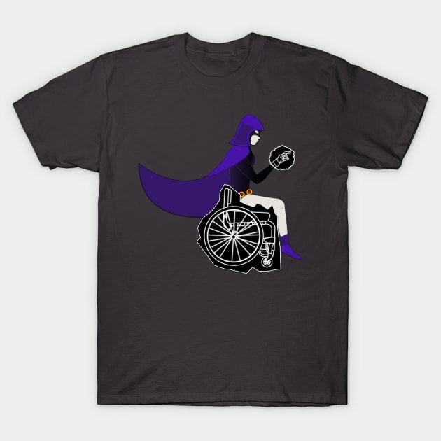 Rolling Raven (Teen Titans) T-Shirt by RollingMort91